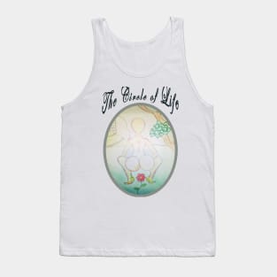 The Circle of life. Poo Becomes Flower. Tank Top